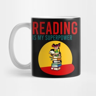 Reading is my superpower Mug